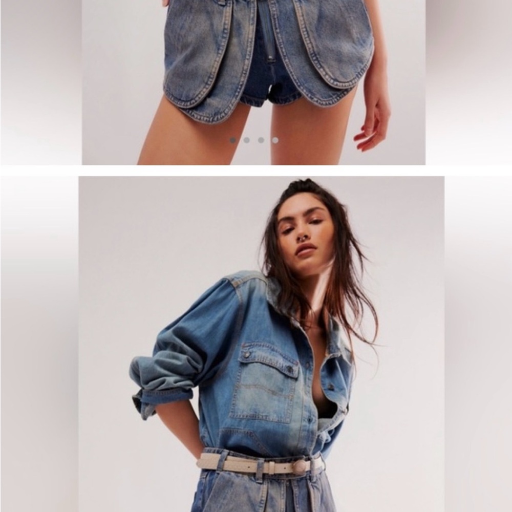 Free people prince street denim short